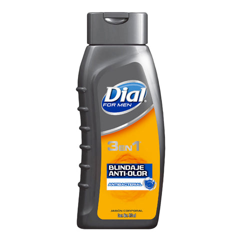 Jabón Líquido Corporal For Men Blindaje Anti-Olor, Dial 437 ml