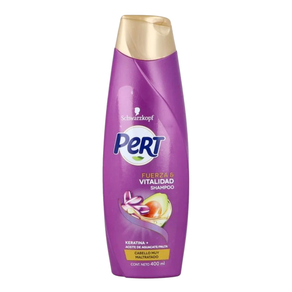Shampoo Fuerza Keratina, Pert 400 ml