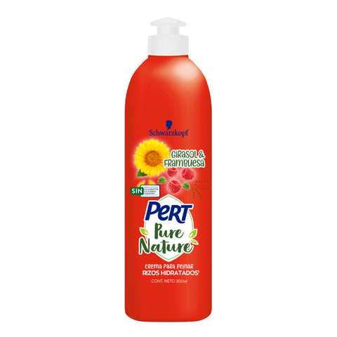 Crema para Peinar Rizos Hidratados, Pert Pure Nature 300 ml