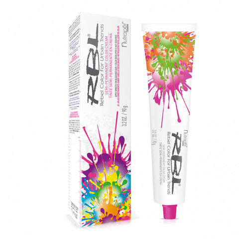 Tinte Semi-Permanente Lila Pastel en Crema RBL,  Nutrapél 90 g