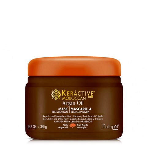 Argan Oil Mascarilla Keráctive Moroccan, Nutrapél 360 g