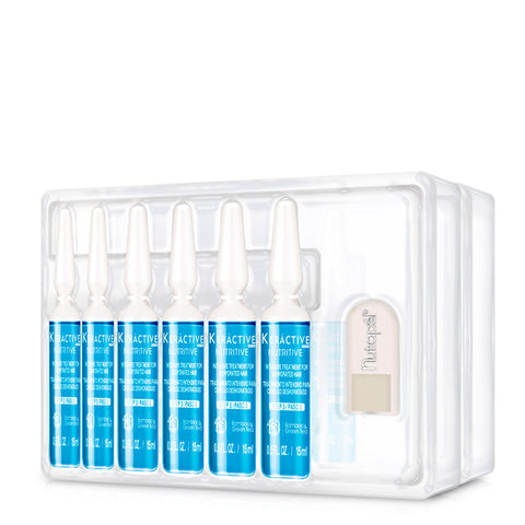 Tratamiento Intensivo Keráctive Nutritive, Nutrapél 12 ampolletas de 15 ml c/u