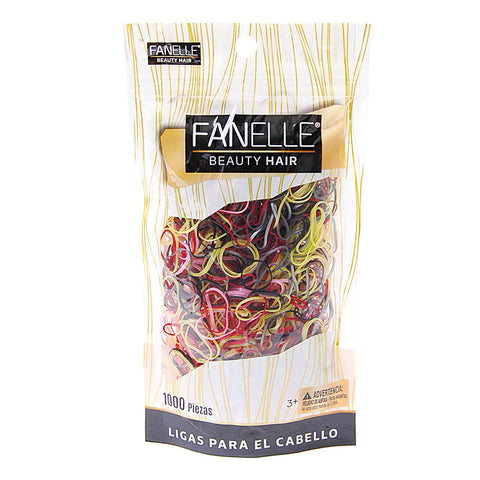 Ligas Mini para Cabello, Fanelle 1000 pzas