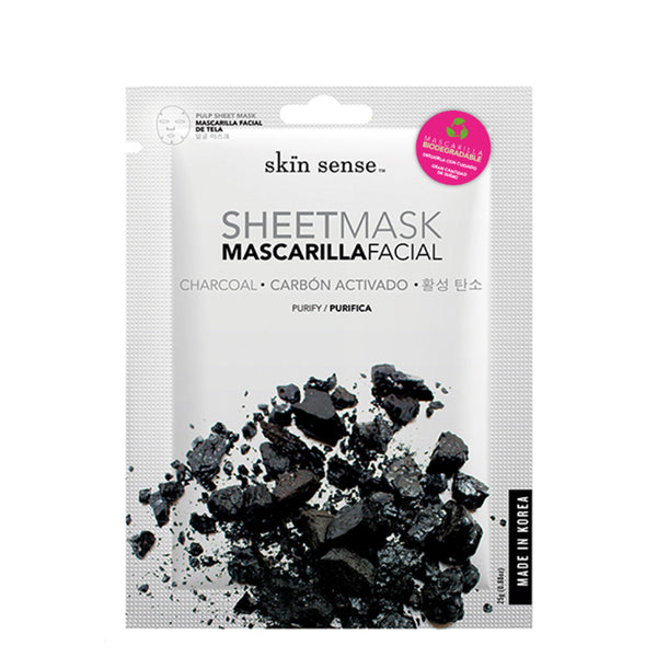 Mascarilla Facial Carbón Activado, Skin Sense 25 g