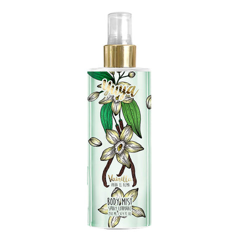 Body Mist Vainilla Para El Alma, Yuya 250  ml