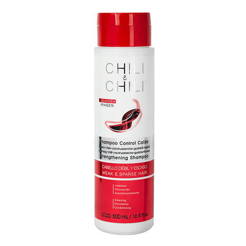Shampoo Vitaminado Caida Resist (Chile Y Cacahuananche), Chili & Chili 500 ml