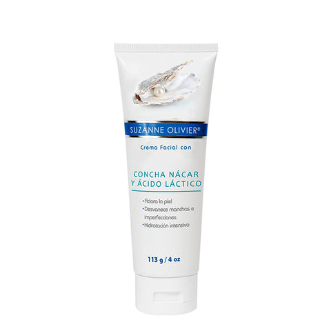 Crema Concha Nacar C/Acido Lactico, Suzanne Oliver 113 g