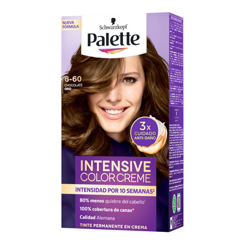 Tinte Permanente 6-60 Chocolate Oro Palette Color Creme, Schwarzkopf 50 ml