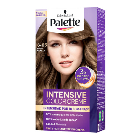 Tinte Permanente 6-65 Rubio Vainilla Palette Color Creme, Schwarzkopf 50 ml