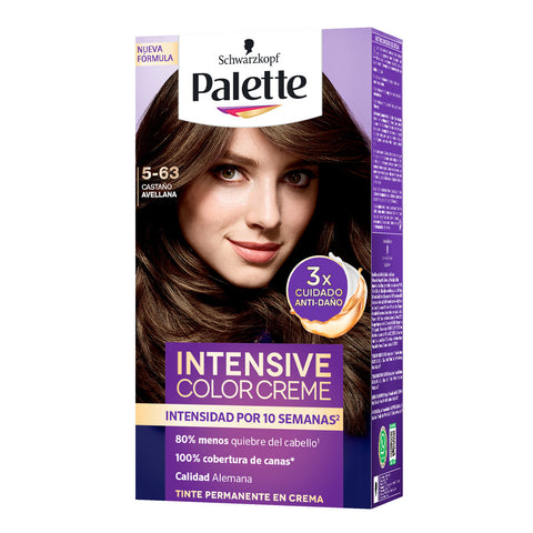 Tinte Permanente 5-63 Castaño Avellana Palette Color Creme, Schwarzkopf 50 ml