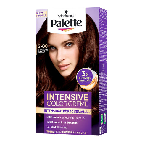 Tinte Permanente 5-80 Chocolate Cereza Palette Color Creme, Schwarzkopf 50 ml