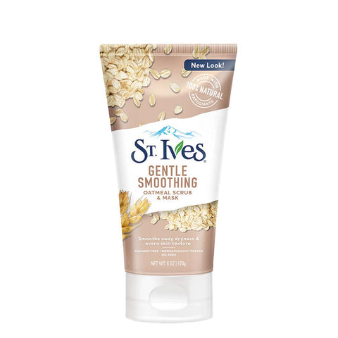 Gentle Smoothing Oatmeal Scrub & Mask, St. Ives 6 oz.