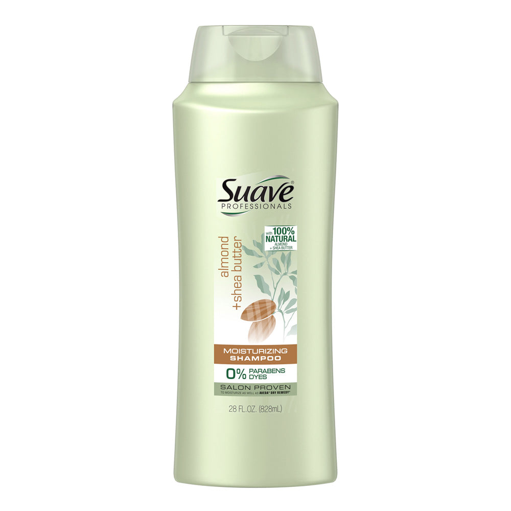 Professionals Almond + Shea Butter Moisturizing Shampoo, Suave 828 ml