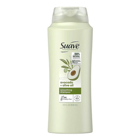 Professionals Avocado + Olive Oil Shampoo, Suave 828 ml