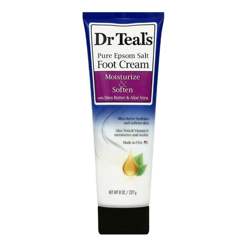 Crema para Pies Moisturize & Soften, Dr. Teal's 227 g