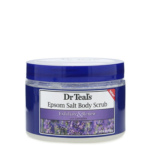 Exfoliante Corporal de Lavanda, Dr. Teal's 454 g