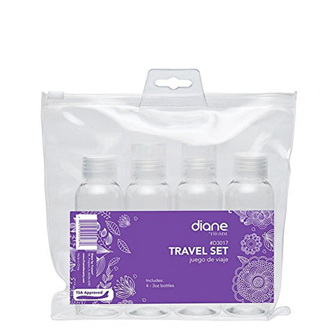 Juego De Botellas De Viaje, Diane 4 Pzas