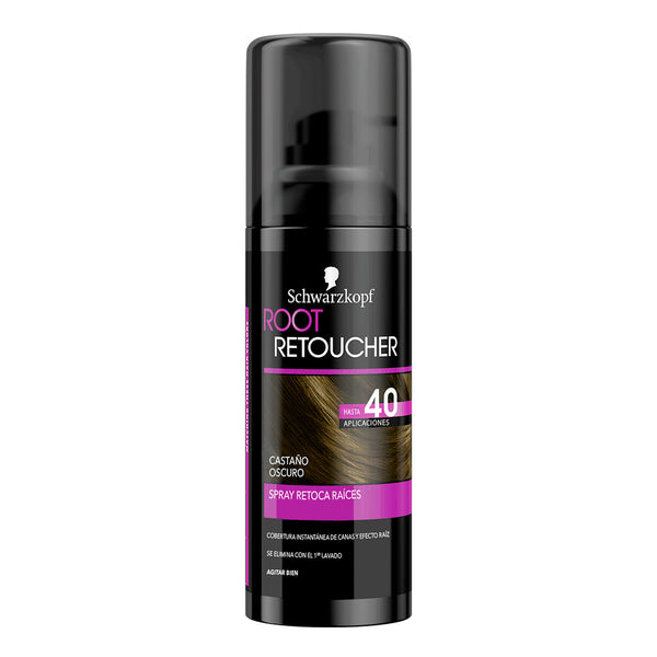 Retocador de Raíz Castaño Oscuro, Schwarzkopf Root Retoucher 120 ml