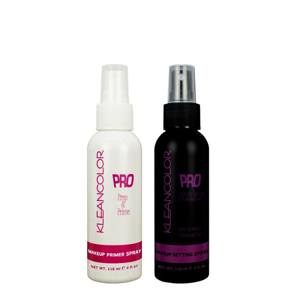 Prebase Y Spray Sellador Facial, Kleancolor