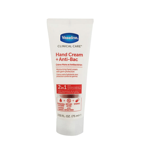 Crema para Manos Antibacterial, Vaseline 75 ml