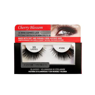 Cherry Blossom Pesta&ntilde;as Postizas 3d Mink Aspired #504