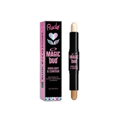 Rude Cosmetics D&uacute;o M&aacute;gico Iluminador Y Contorno Arena