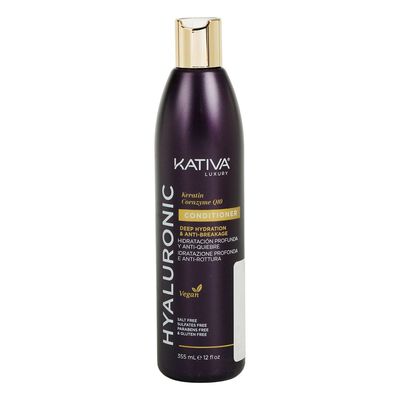 Kativa Acondicionador Con Queratina Hialur&oacute;nica Y Q10 355 Ml