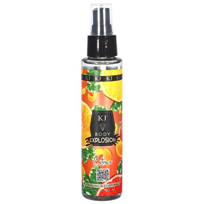 Kj Body Explosion Fragancia Corporal Citrus 120 Ml