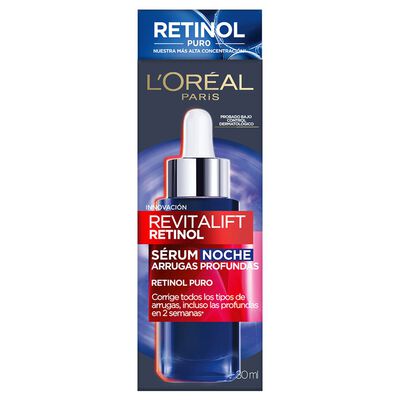 L&rsquo;Or&eacute;al Revitalift S&eacute;rum De Noche Con Retinol Puro 30 Ml