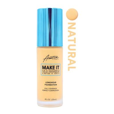 Arantza Cosmetics Base Maquillaje Full Coverage Natural 30ml
