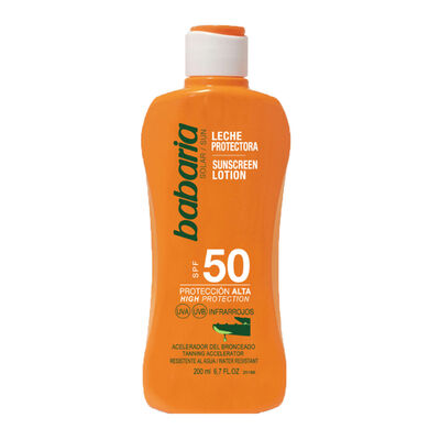 Babaria Leche Protector Solar FPS 50 200 ml