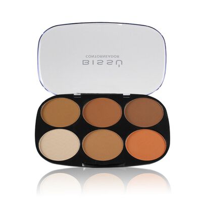 BISSÚ Contorno Facial Paleta 6 Tonos 24g Bronceado a Obscuro