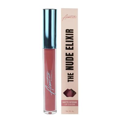 Arantza Cosmetics Lip Gloss Mate Nude Blush Syrup12