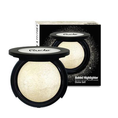 Rude Cosmetics Iluminador Horneado Brillante Todos Los Ojos En M&iacute;