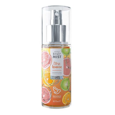 Pacifica Body Mist Citrus Heaven Fragancia C&iacute;trica 75ml