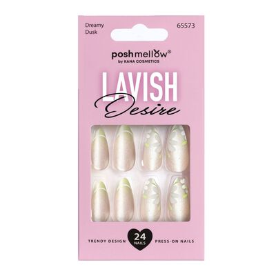 Poshmellow Lavish Desire U&ntilde;as Postizas Coffin + Pegamento 1g