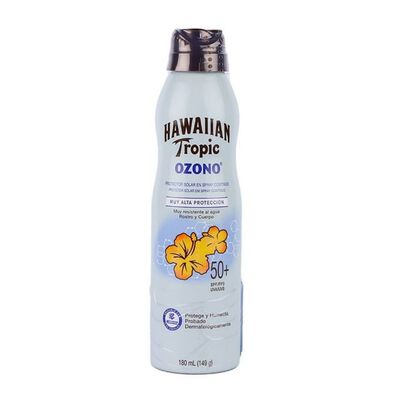 Protector Solar Hawaiian Tropic Ozono Fps 50+ C-spray 180 Ml