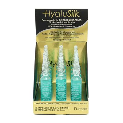 Nutrapel Hyalusilk Tratamiento Capilar 12 Ampolletas 15ml