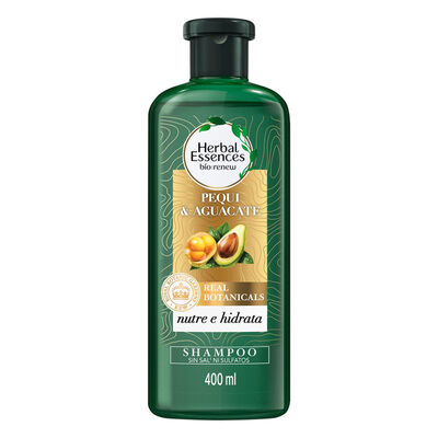Herbal & Eences Shampoo Para Cabello Seco De Pequi Y Aguacate Bio: Renew 400 Ml