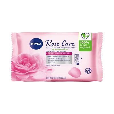 Nivea Toallitas Desmaquillantes Agua De Rosas 25 Pzas6