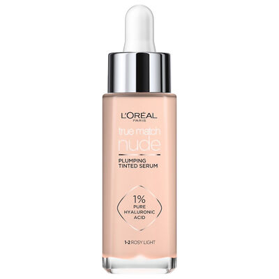 L' Oreal Base De Maquillaje L&iacute;quida Tipo S&eacute;rum True Match 1 2 Rosy Light