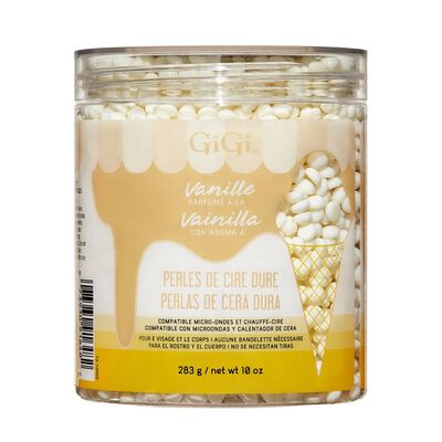 Gigi Vanilla Scented Hard Wax Beads 283 G12