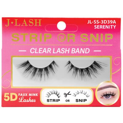 Jlash Pesta&ntilde;as Postizas 1 Par Volumen Natural 46