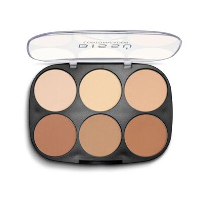 Bissú Paleta Contorno Facial 01 Claro a Medio C/12