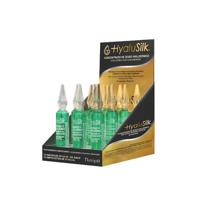 Nutrapel Hyalusilk Tratamiento Capilar 12 Ampolletas 15ml