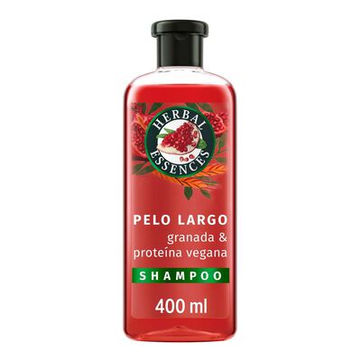 Herbal Essences Pelo Largo Granada & Prote&iacute;na Vegana Shampoo 400 Ml