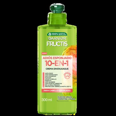 Garnier Fructis Crema Para Peinar 2 En 1 Adi&oacute;s Esponjado 300 Ml