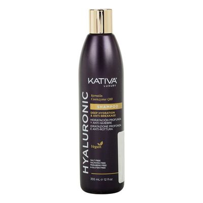 Kativa Shampoo Con Queratina Hialur&oacute;nica Y Q10 355 Ml