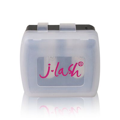 J.lash Sacapuntas D&uacute;o Para L&aacute;pices Cosm&eacute;ticos Negro