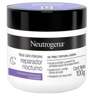 Neutrogena Crema Facial Nocturna Col&aacute;geno 100g